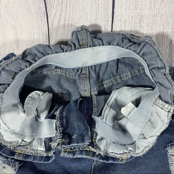 Women's Casual High Waisted Hemming Denim Jean Shorts with Pockets - Picture 8 of 11